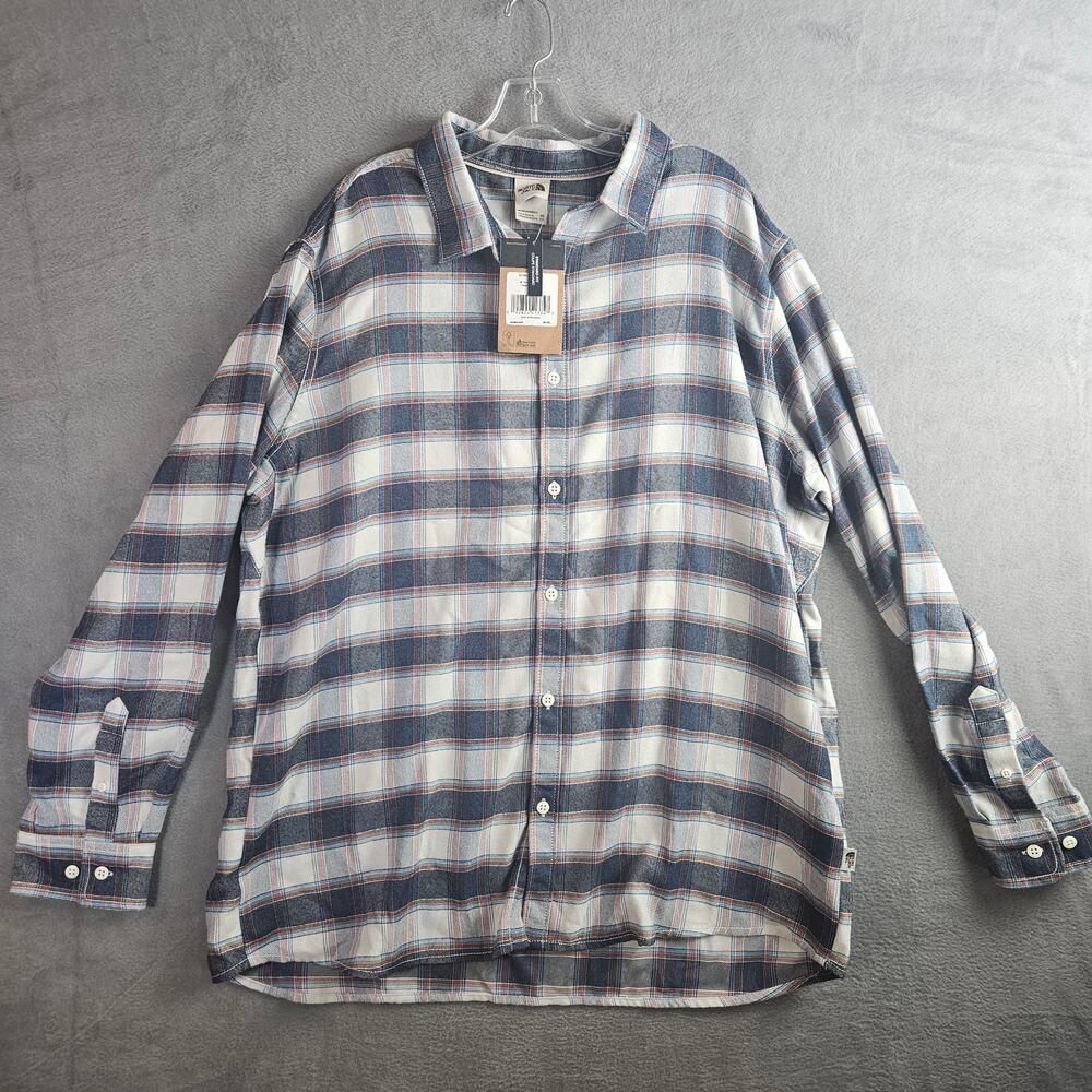 The North Face Men's Plaid‎ Shirt Size XXL Hiking Outdoors
